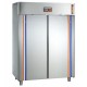 Armadio refrigerato di Fermalievitazione in acciaio inox per Pasticceria - 2 PORTE - 1500x820x2020h mm