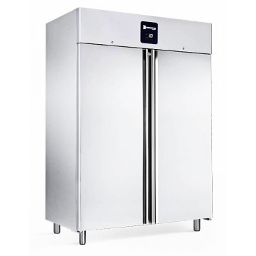 Armadio refrigerato in acciaio inox, 2 Porte, Versione Premium (REMOTO) -15/-22ºC