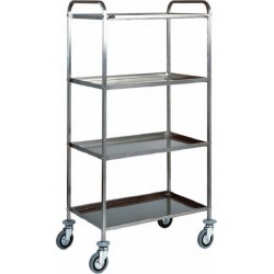 Carrello di servizio in acciaio inox - 4 Piani