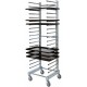 Carrello portateglie inox