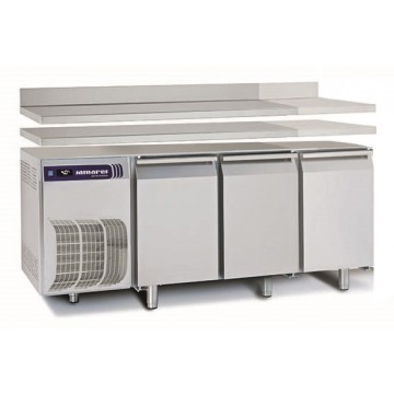 Tavolo da laboratorio a refrigerazione ventilata 3 PORTE (0/+8°C) 404 Lt - PROF. 60 cm