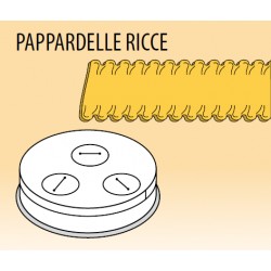 Trafila PAPPARDELLE RICCE per macchina pasta fresca in lega ottone-bronzo