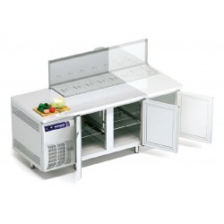 Tavolo Refrigerato Saladette 3 Porte (0/+8°C) 537 Lt