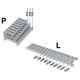 Scaffalatura modulare in alluminio/polietilene EasyRack