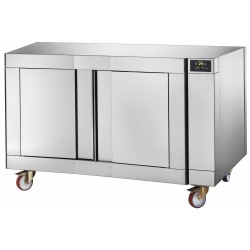 Cella di lievitazione in acciaio inox per forno elettronico pizze KING4