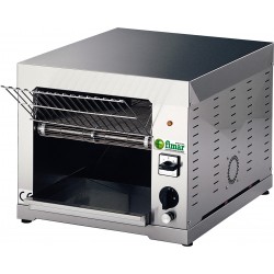 Tostapane in acciaio inox a ciclo continuo con variatore - 3000 W - 230V 1PH