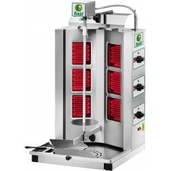 Gyros elettrico 3+3 resistenze a infrarossi. 4,2 kW - 230/400V 3PH